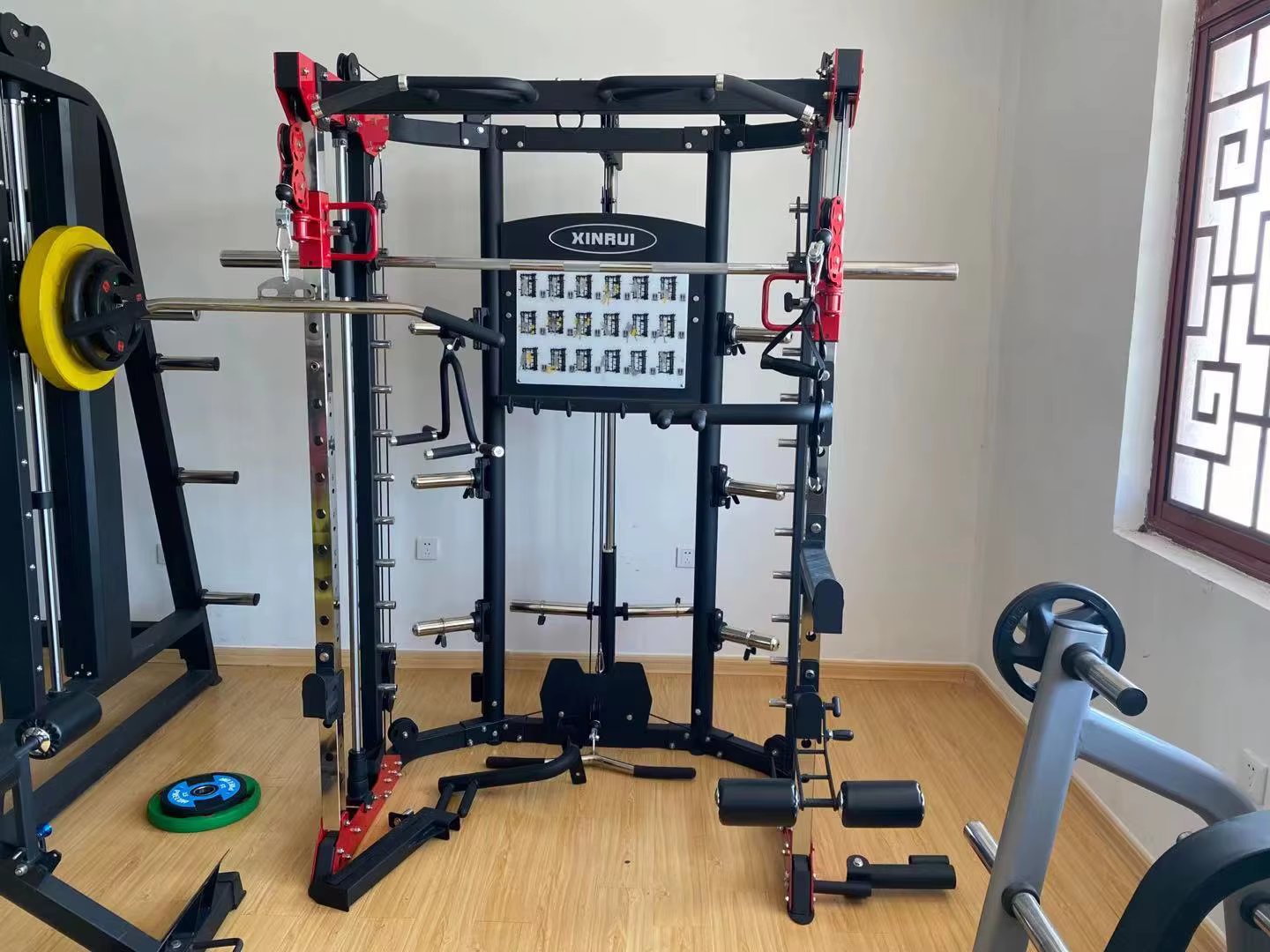Functional Trainer Smith Machine Keep Fit Multi Functional Machine Xr1001 Gym Home Use Multi Function Home Gym Smith Machine — image 3