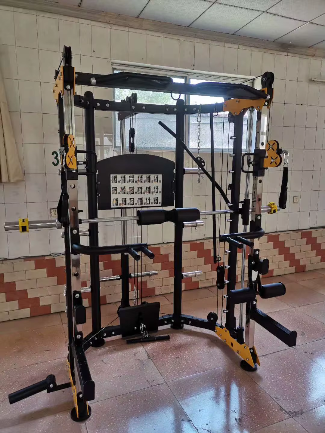 Gym Use Fitness Equipment Gym Machine Multifunction Smith Machine — image 3