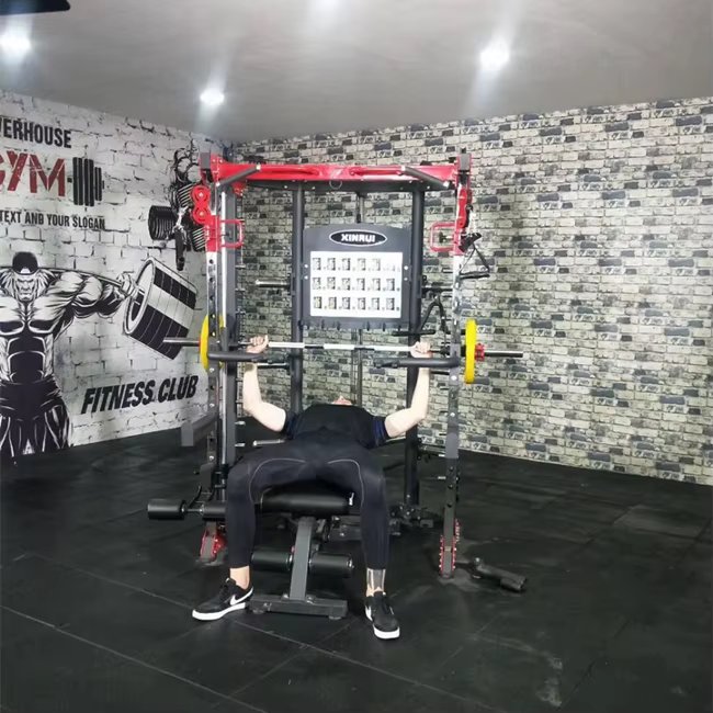 Gym Use Fitness Equipment Gym Machine Multifunction Smith Machine — image 5