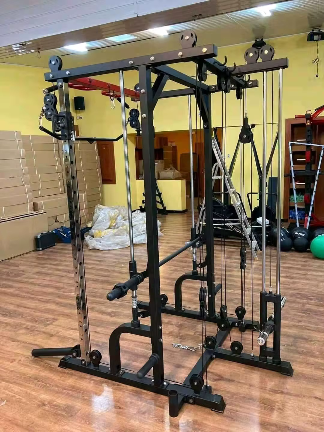 Commercial Home Gym Machines  Multi Smith Rack Power Rack Dz061 Gym Center Use — image 3