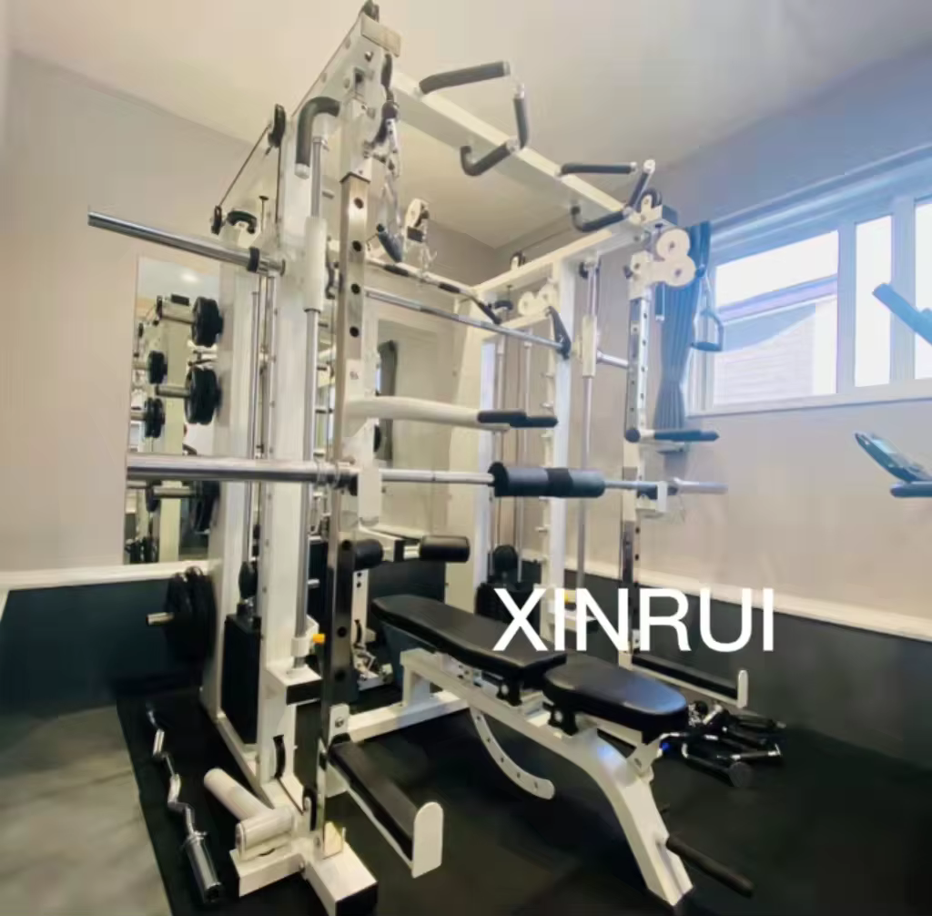 Unisex Multi 3D Smith Machine SM004 All-in-One Gym Equipment Cable Shoulder Leg Squat Crossover Exercise Home Gym Use Steel — image 4