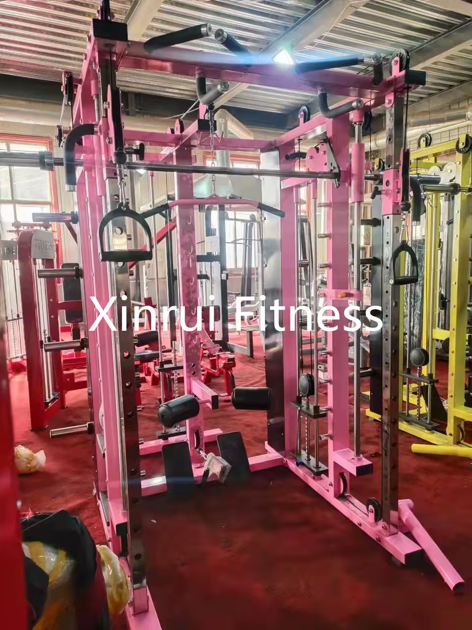 All in One Multi Power Multi-functional Gym Equipment Trainer  with Weight Stack  Smith Machine — image 4