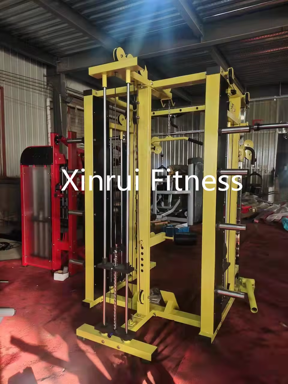 All in One Multi Power Multi-functional Gym Equipment Trainer  with Weight Stack  Smith Machine — image 5