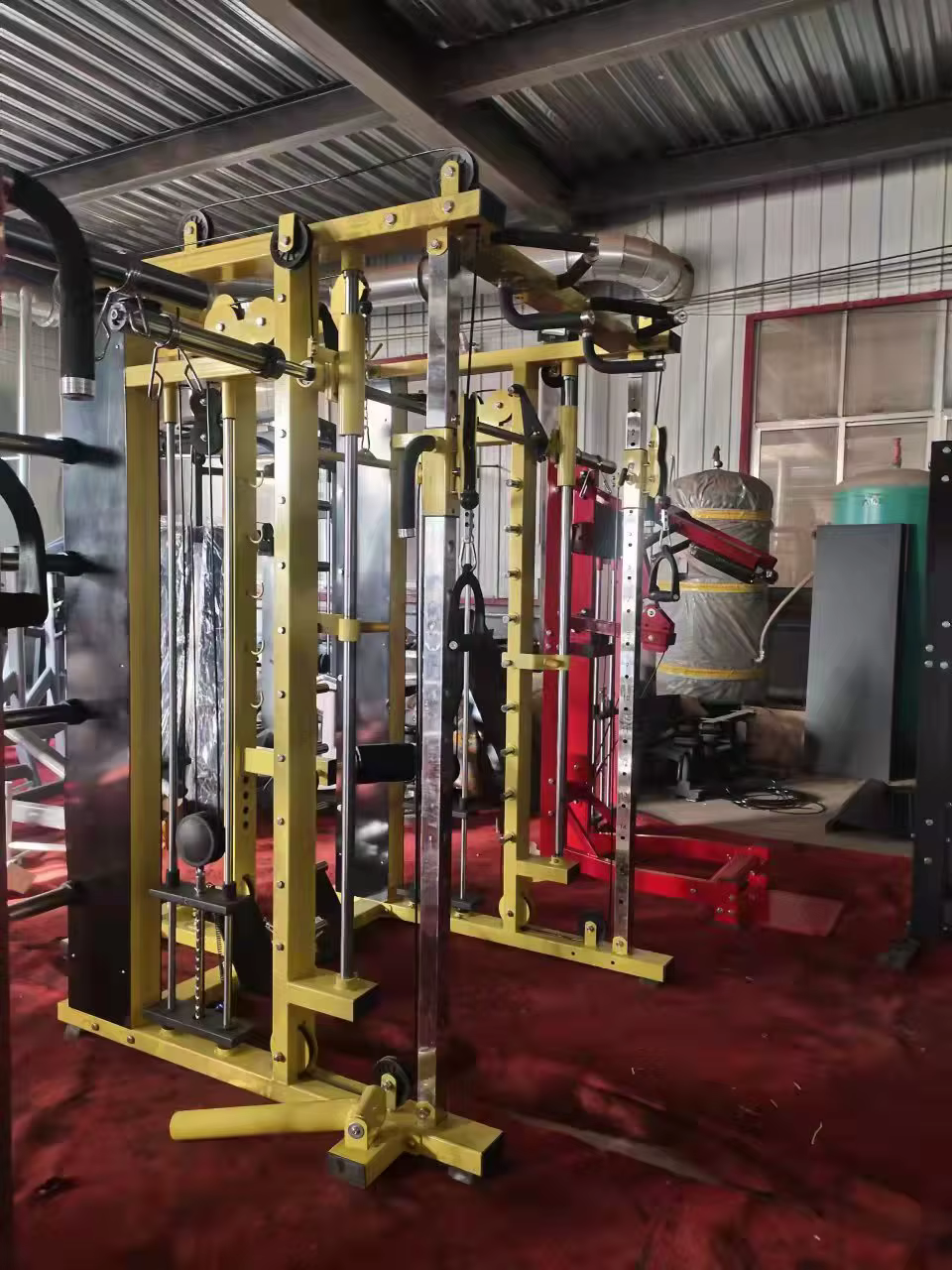 All in One Multi Power Multi-functional Gym Equipment Trainer  with Weight Stack  Smith Machine — image 6