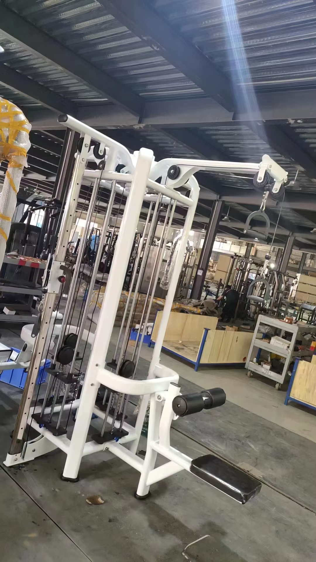 Hot Selling 4 Station Home Gym Factory Direct Steel and Iron Machine for Body Building Custom Logo for Home Fitness — image 3