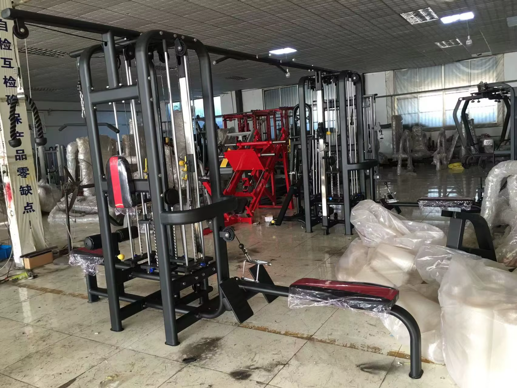 8 Station Multi Jungle Gym Multi Station Fitness Equipment — image 4