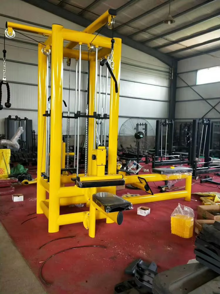 Commercial Gym Machines China Factory Price XR7728 Xinrui Fitness Equipment 4 Station Gym Trainer for Gym Use — image 2