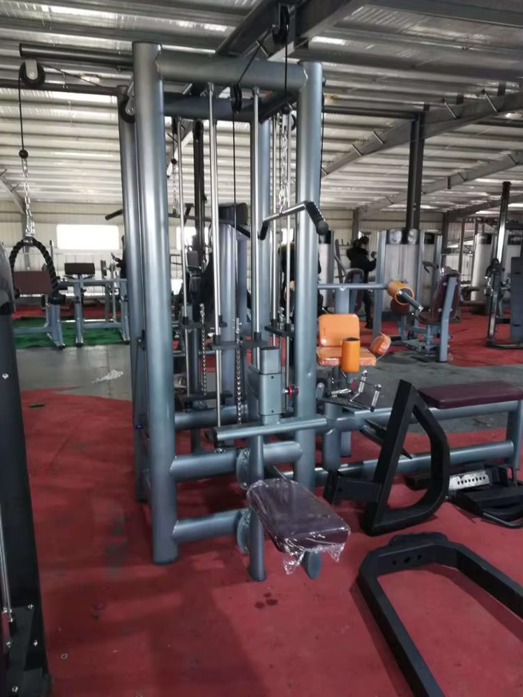 Commercial Gym Machines China Factory Price XR7728 Xinrui Fitness Equipment 4 Station Gym Trainer for Gym Use — image 4