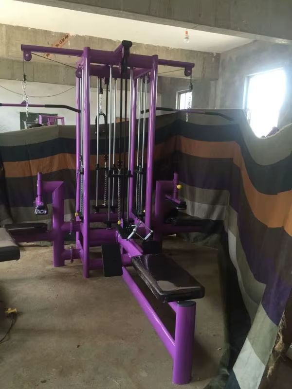Commercial Gym Machines China Factory Price XR7728 Xinrui Fitness Equipment 4 Station Gym Trainer for Gym Use — image 6