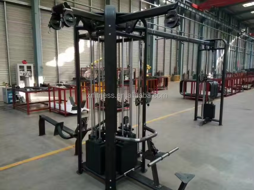 Online Professional Commercial Gym Equipment Multi Functional Trainer 5-multi Jungle 5 Multi Station Fitness Exercise Machine — image 4