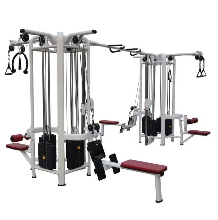 Factory Price Multi Function Gym Multi Jungle 8 Stations Indoor Sports Equipment XR5502B Commercial Gym Equipment — image 2