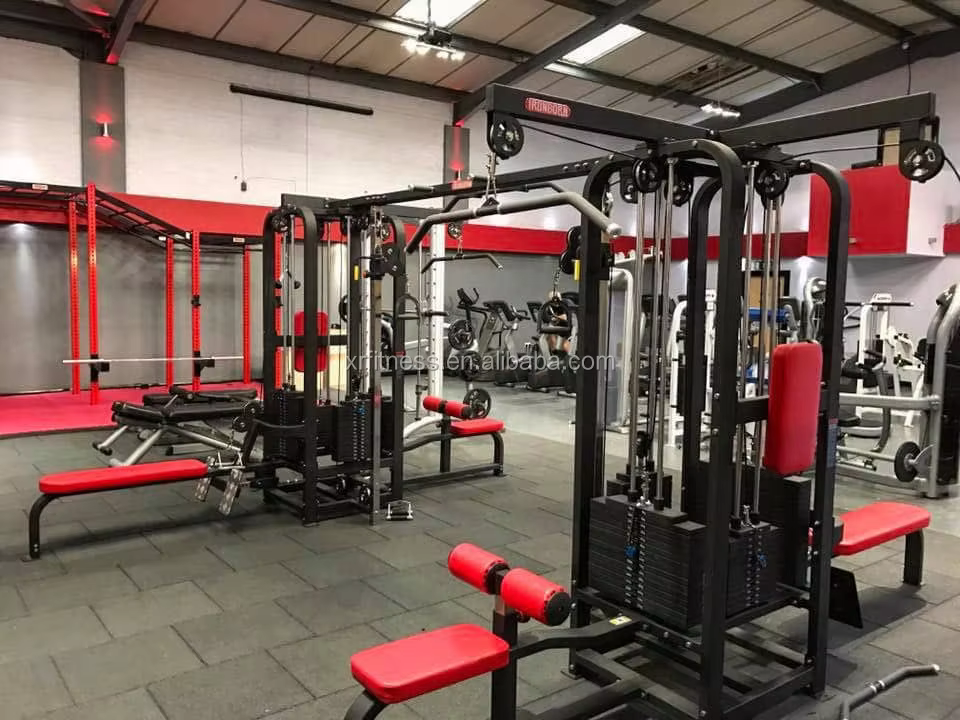 Manufacture Commercial Top Quality Fitness Equipment Commercial Gym Equipment Mutli Function Station Jungle 8 Station — image 5
