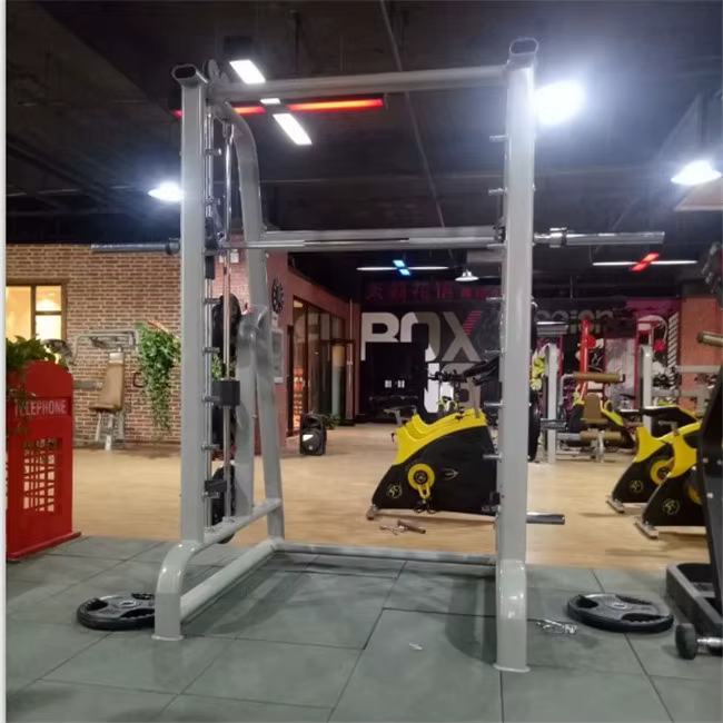 New Design Best Comercial Smith Machine Half Cage Smith Machine From Dezhou Manufacture — image 2