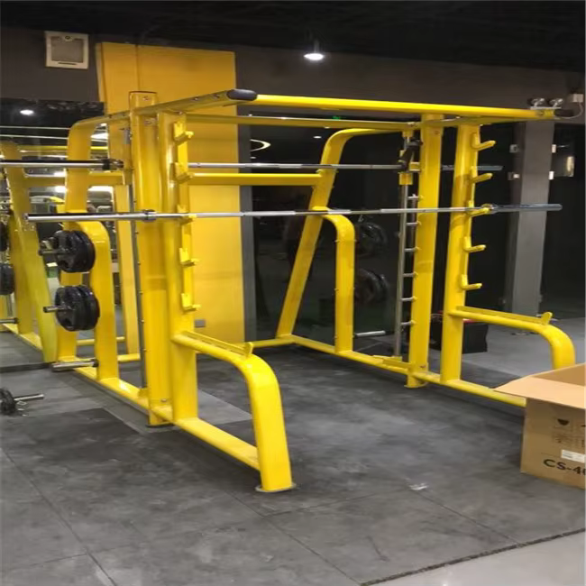 New Design Best Comercial Smith Machine Half Cage Smith Machine From Dezhou Manufacture — image 3