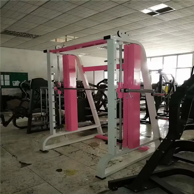 New Design Best Comercial Smith Machine Half Cage Smith Machine From Dezhou Manufacture — image 5