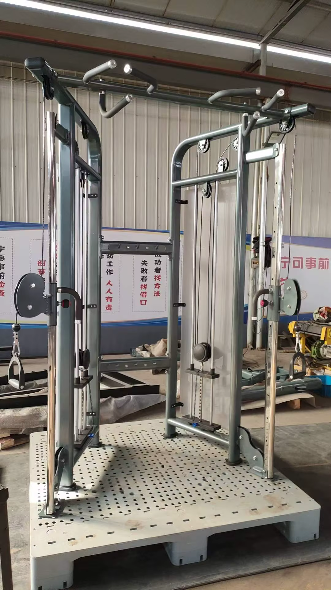 Professional Gym Fitness Cable Crossover Equipment Functional Trainer for Strength Training Pin Load Selection Machines — image 3