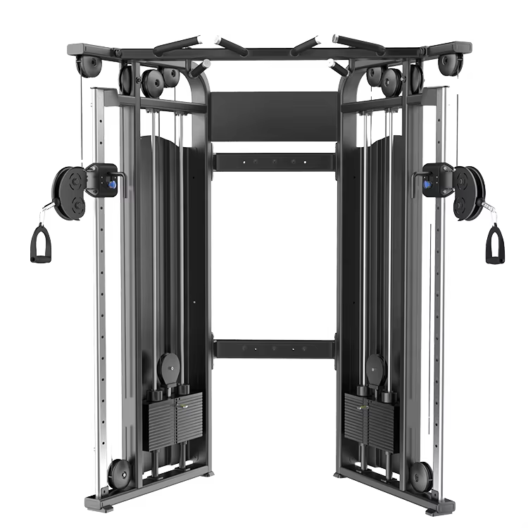 Commercial Gym Equipment Dual Adjustable Steel Pulley System Trainer for Arms Multi-Station Cable Crossover Integrated Gym — image 5