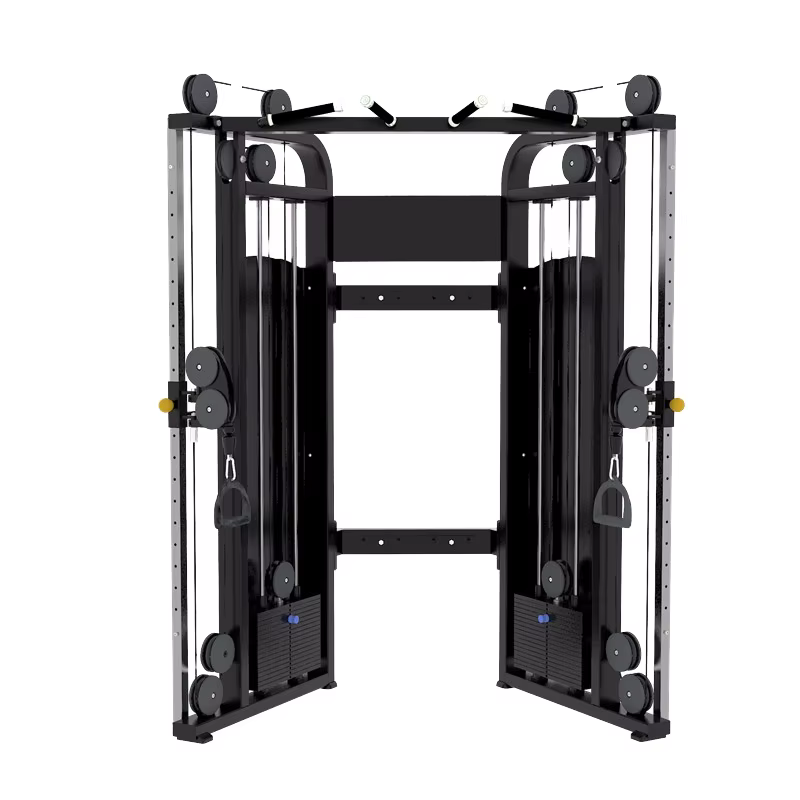 Commercial Gym Equipment Dual Adjustable Steel Pulley System Trainer for Arms Multi-Station Cable Crossover Integrated Gym — image 6