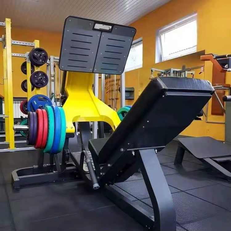 Xinrui High Quality Leg Press Fitness Equipment Plate Loaded Free Weight Gym Machine for Club & Gym Center Use — image 2