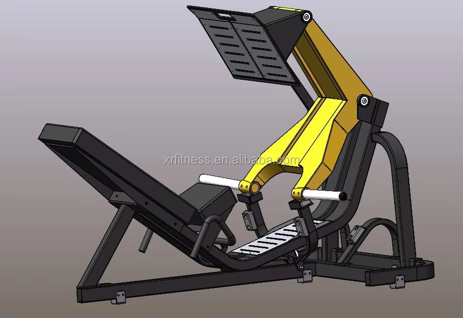 Xinrui High Quality Leg Press Fitness Equipment Plate Loaded Free Weight Gym Machine for Club & Gym Center Use — image 5