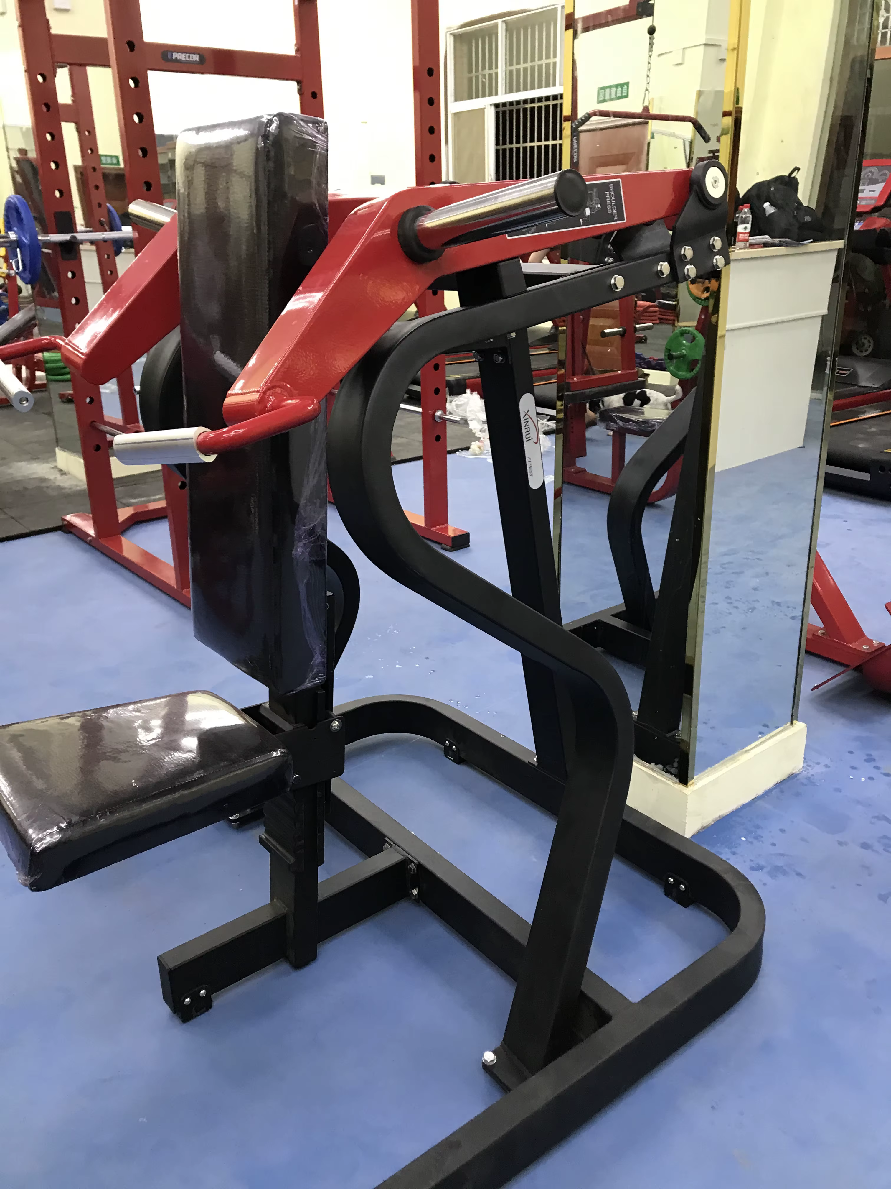 Xinrui Fitness Equipment Factory  Body Building Strength Gym Machine  Shoulder Press FW07 — image 3