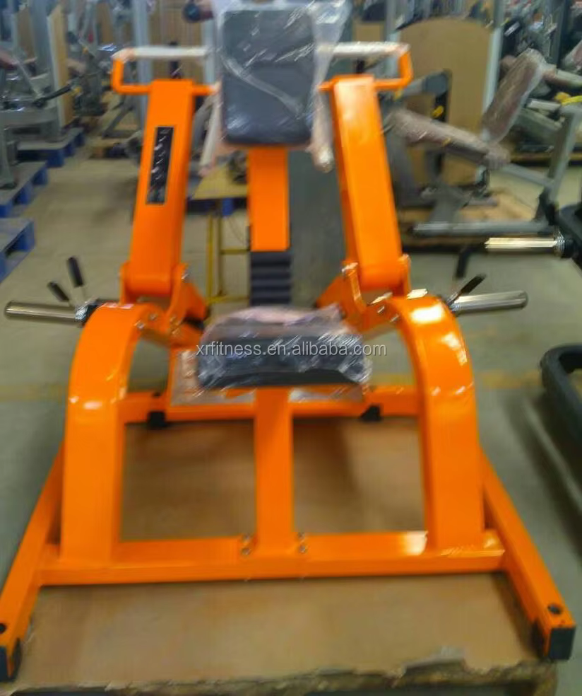 Commercial Strength Training Body Building Incline Level Rowing Machine Plate Loaded Seated Row Machinestrength Training — image 2