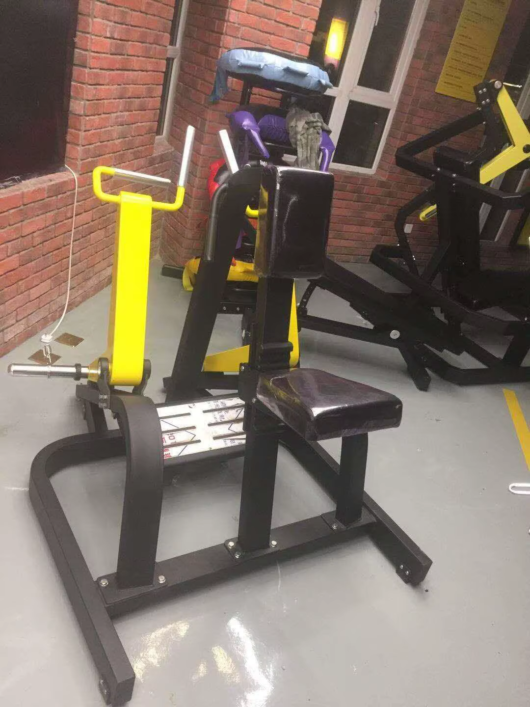 Commercial Fitness Equipment/sport Gym Machine Rowing Machine/Incline Level Row Gym Trainer Large Loader Gym Center Use FW06 — image 3