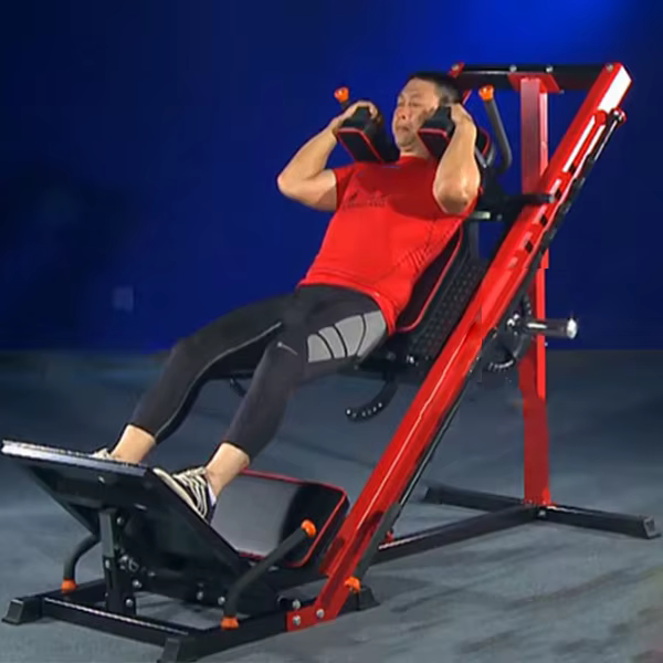 45 Degree Leg Press Plate Loaded Leg Extension Exercise Gym Equipment Sissy Squat Machines — image 3