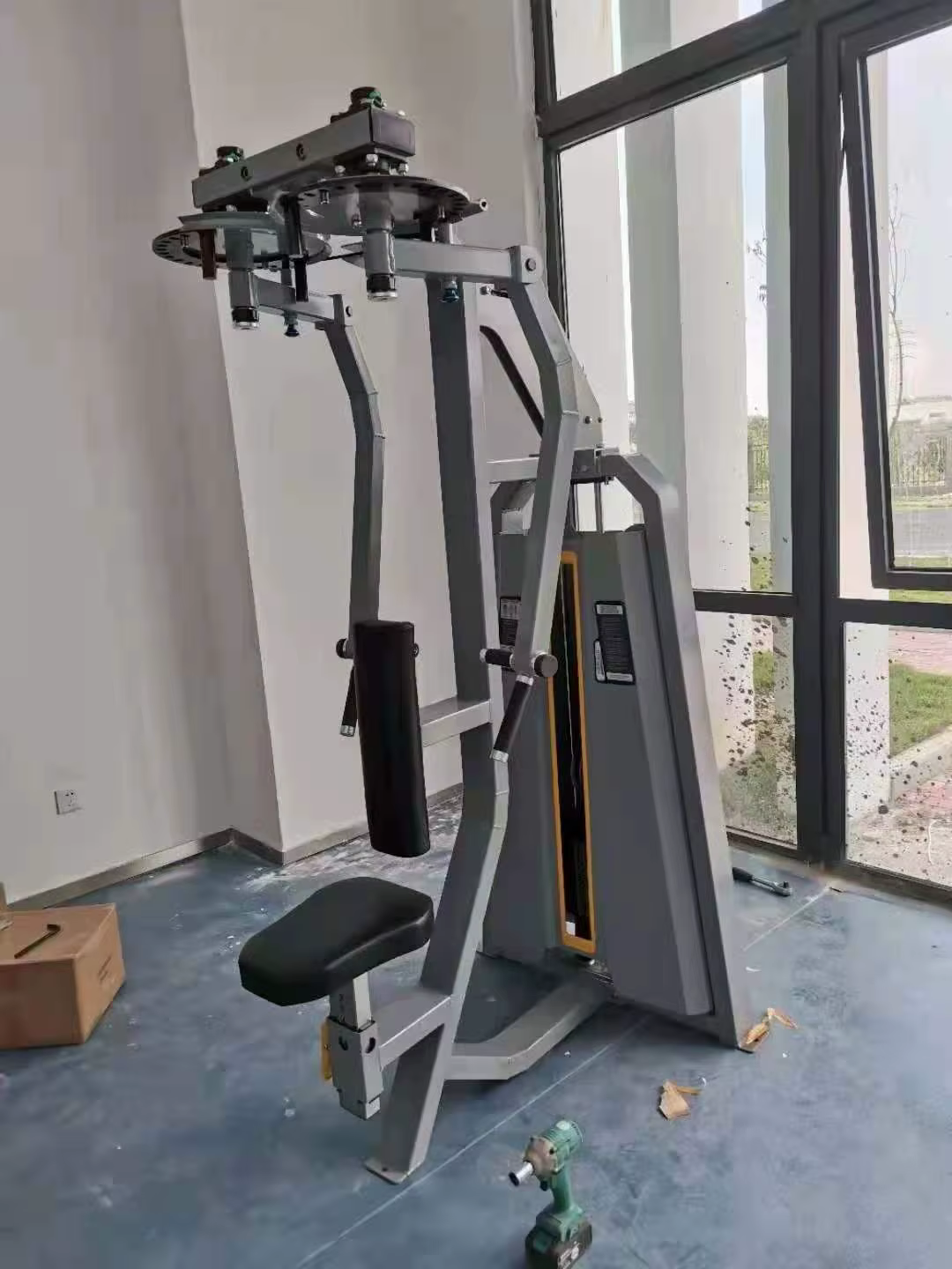 Commercial Home Use Gym Use Pec Fly Attachment Fitness Equipment Pin Loaded Pearl Delt/Pec Fly Machine for Sale — image 2