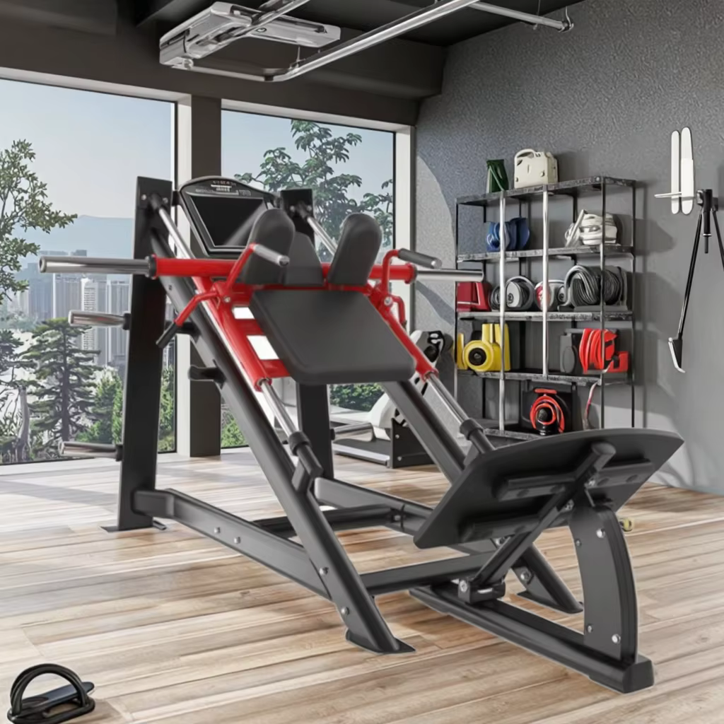 Hot Sale Most Popular Plate Loaded Machines HACK SQUAT and Leg Press for Body Exercise — image 2