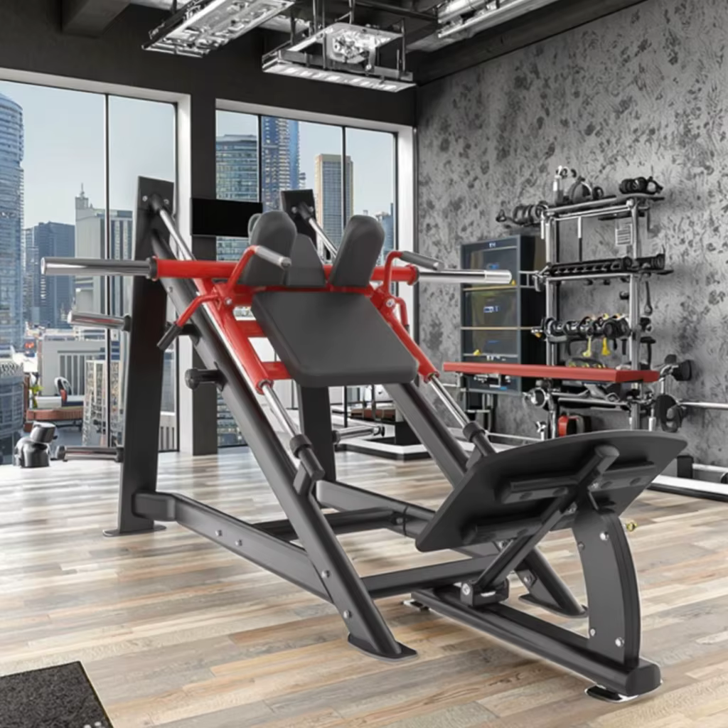 Hot Sale Most Popular Plate Loaded Machines HACK SQUAT and Leg Press for Body Exercise — image 3