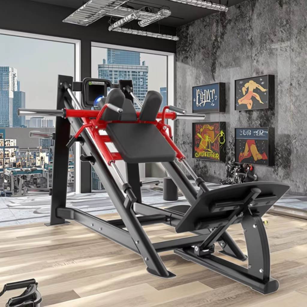 Hot Sale Most Popular Plate Loaded Machines HACK SQUAT and Leg Press for Body Exercise — image 6