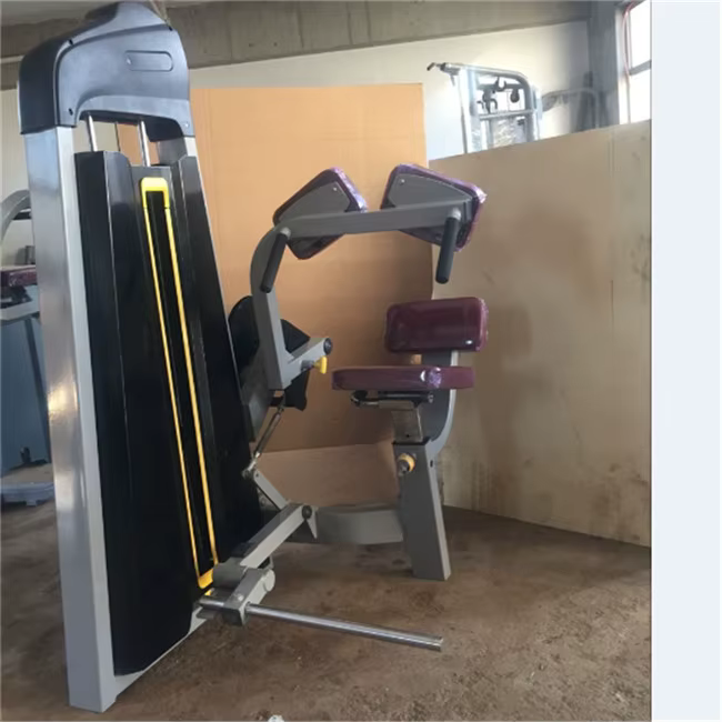 Abdominal Crunch Machine Wholesales Bodybuilding Training Machine Gym Fitness Equipment Abdominal Isolator Machine — image 2