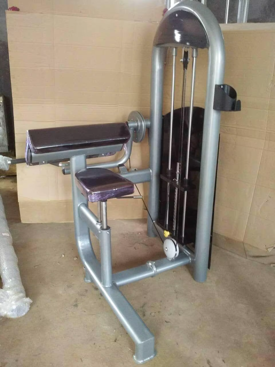 Professional Sports Equipment Gym Camber Curl Strength Machine Biceps Curl Machine — image 5
