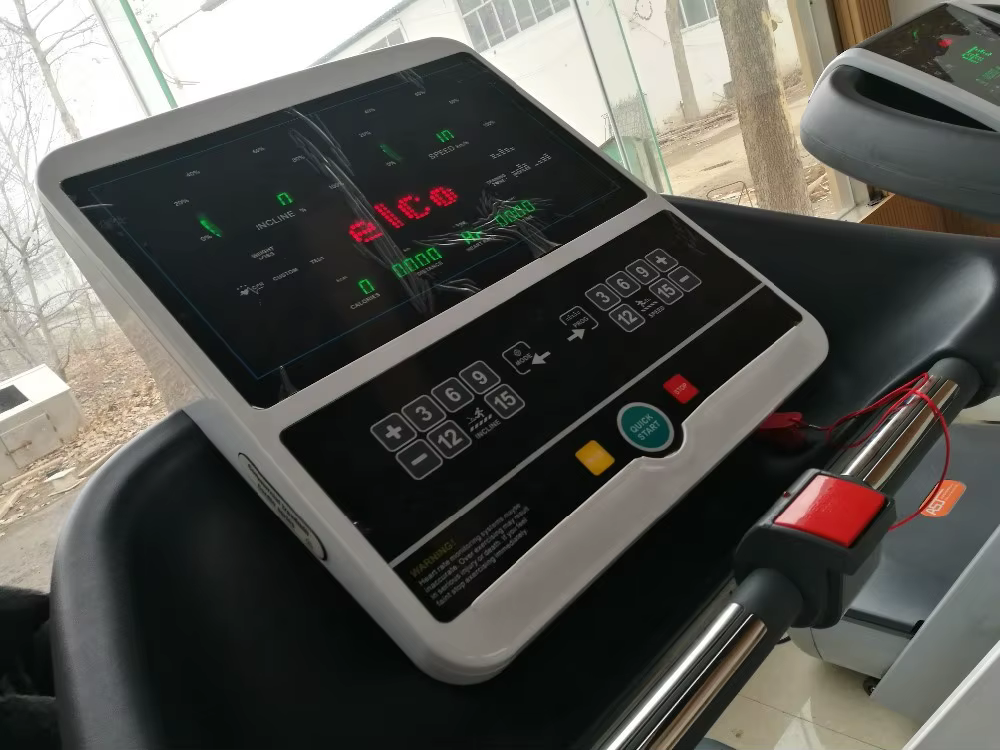 Xinrui Fitness Commercial Treadmill LED Screen Exercise Running Machine Electric Drive Button Style for Gym Fitness Equipment — image 4