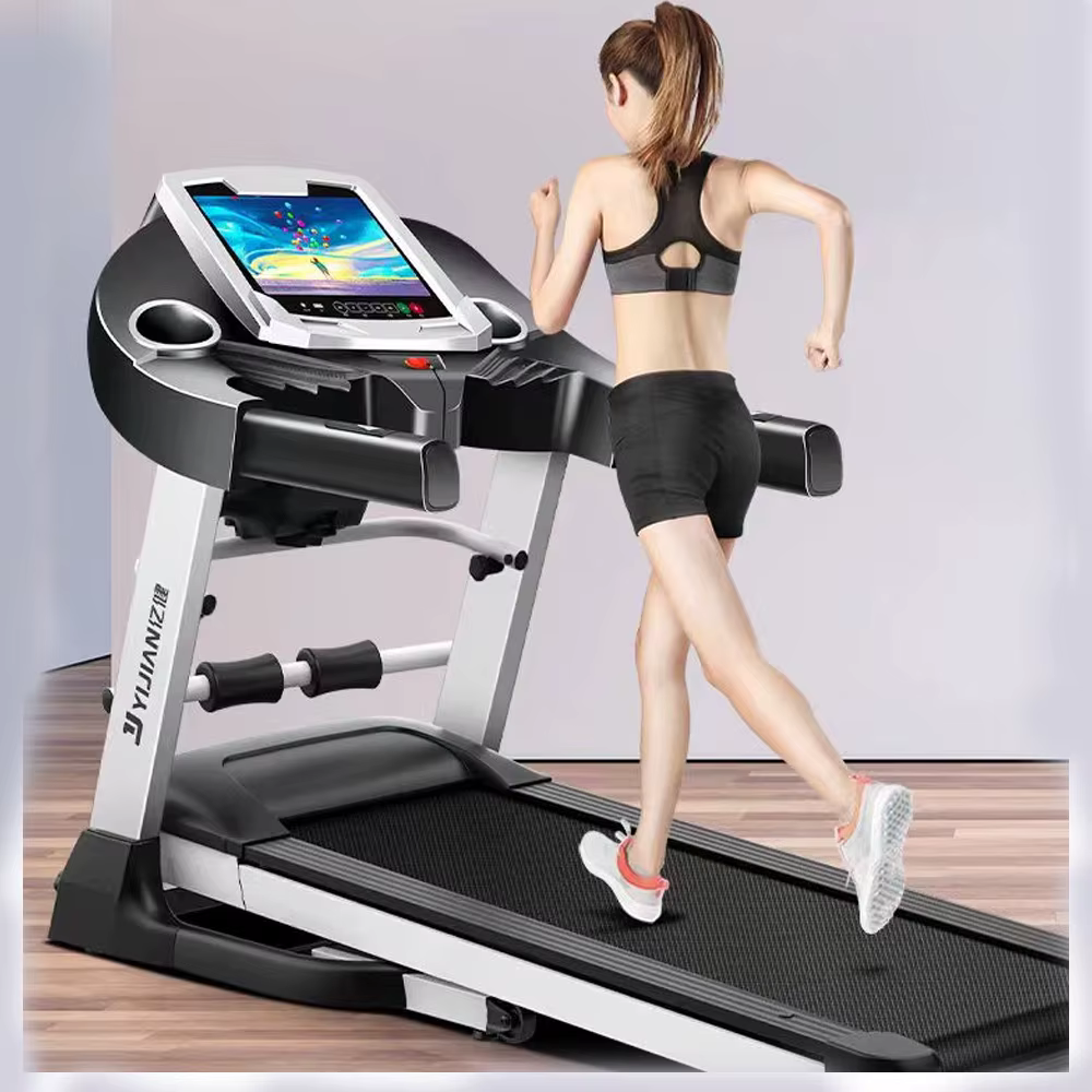 Hot Selling Factory Price Powerful Mechanical Electric Treadmill for Family Running Exercise — image 2