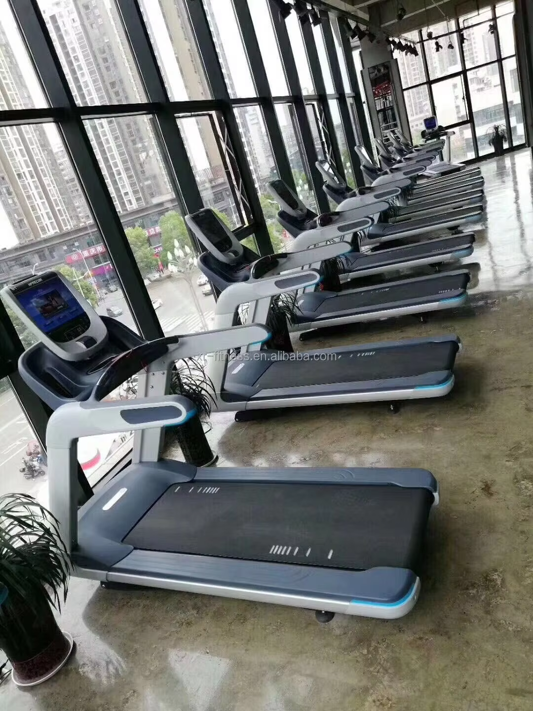 Professional Foldable Mechanical Fitness Treadmill Exercise Gym Equipment Trainer Running Fitness Machine for Home — image 3