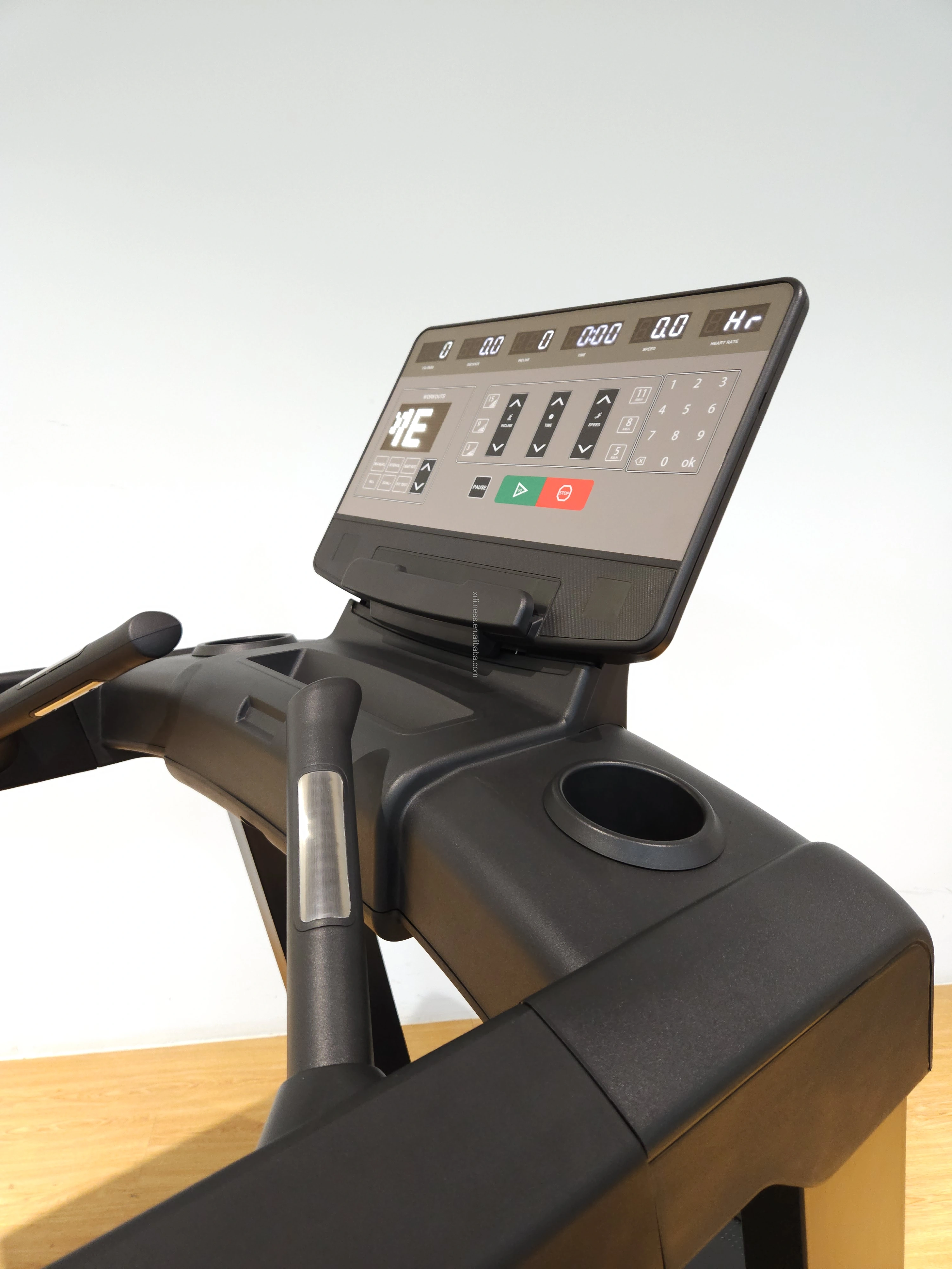 High-End Professional Fitness Sport for Commercial Treadmill Exercise LED Screen Keyboard Running Home Gym Equipment — image 6