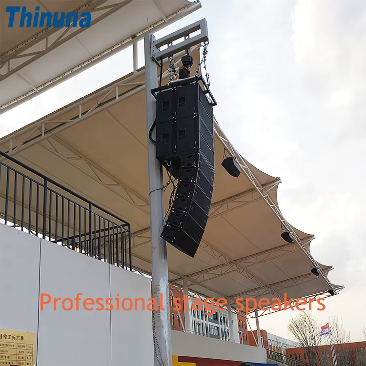 DEKEN SHOW L210 Dual 10-inch Line Array Speaker Passive 700W Professional Stage Audio System 131dB SPL for Events/Theaters — image 3