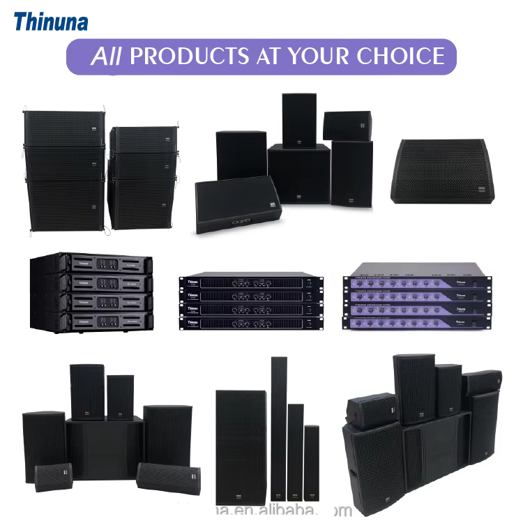 Thinuna T-153 Outdoor Professional Studio Amplifier Stereo Speaker Professional Speaker Full Range Bass Passive Subwoofer — image 6