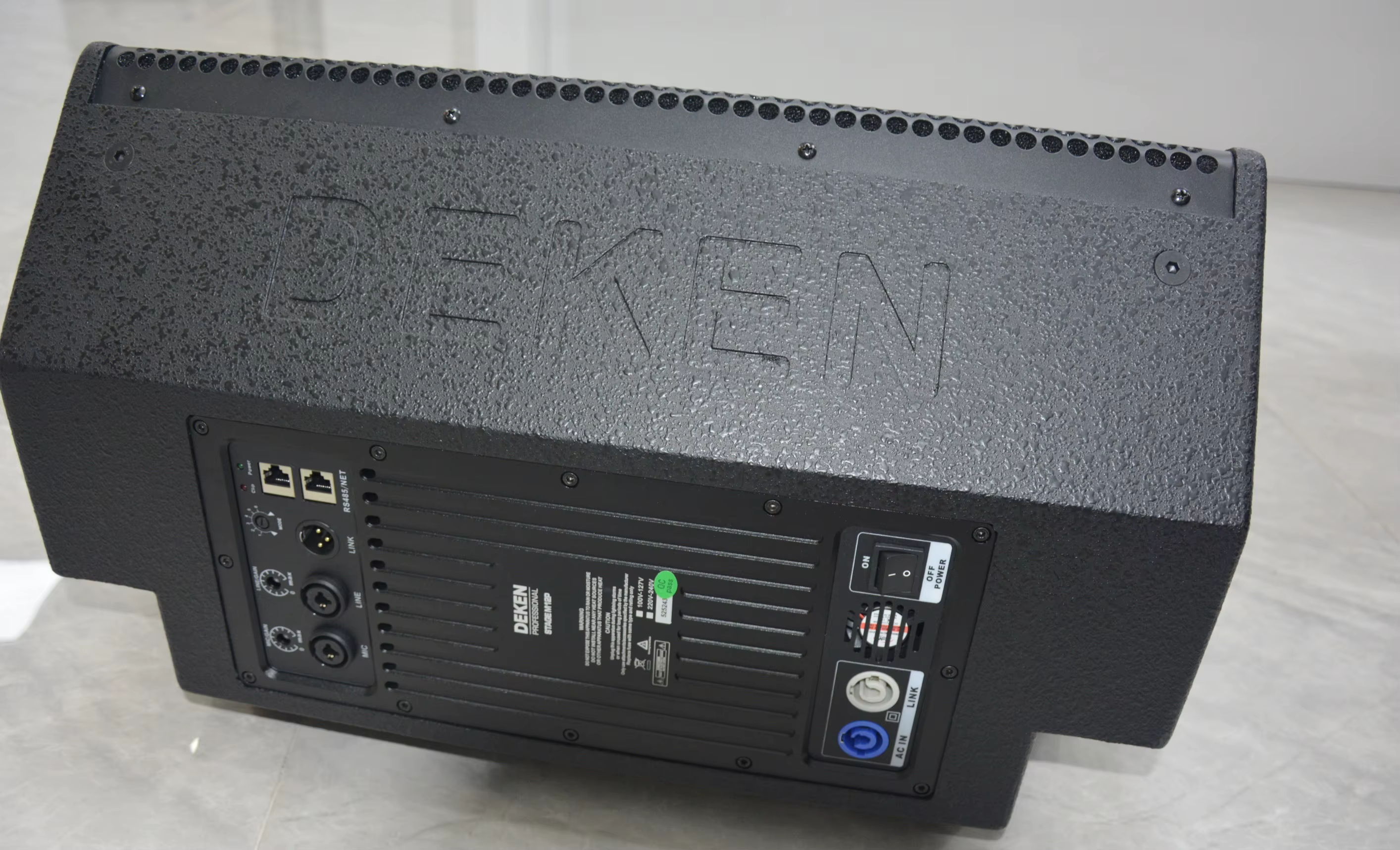 STAGE M12 Professional 2 Unit 2-way Passive Floor Monitor Speaker Coaxial Inverting Stage Professional Speakers — image 6