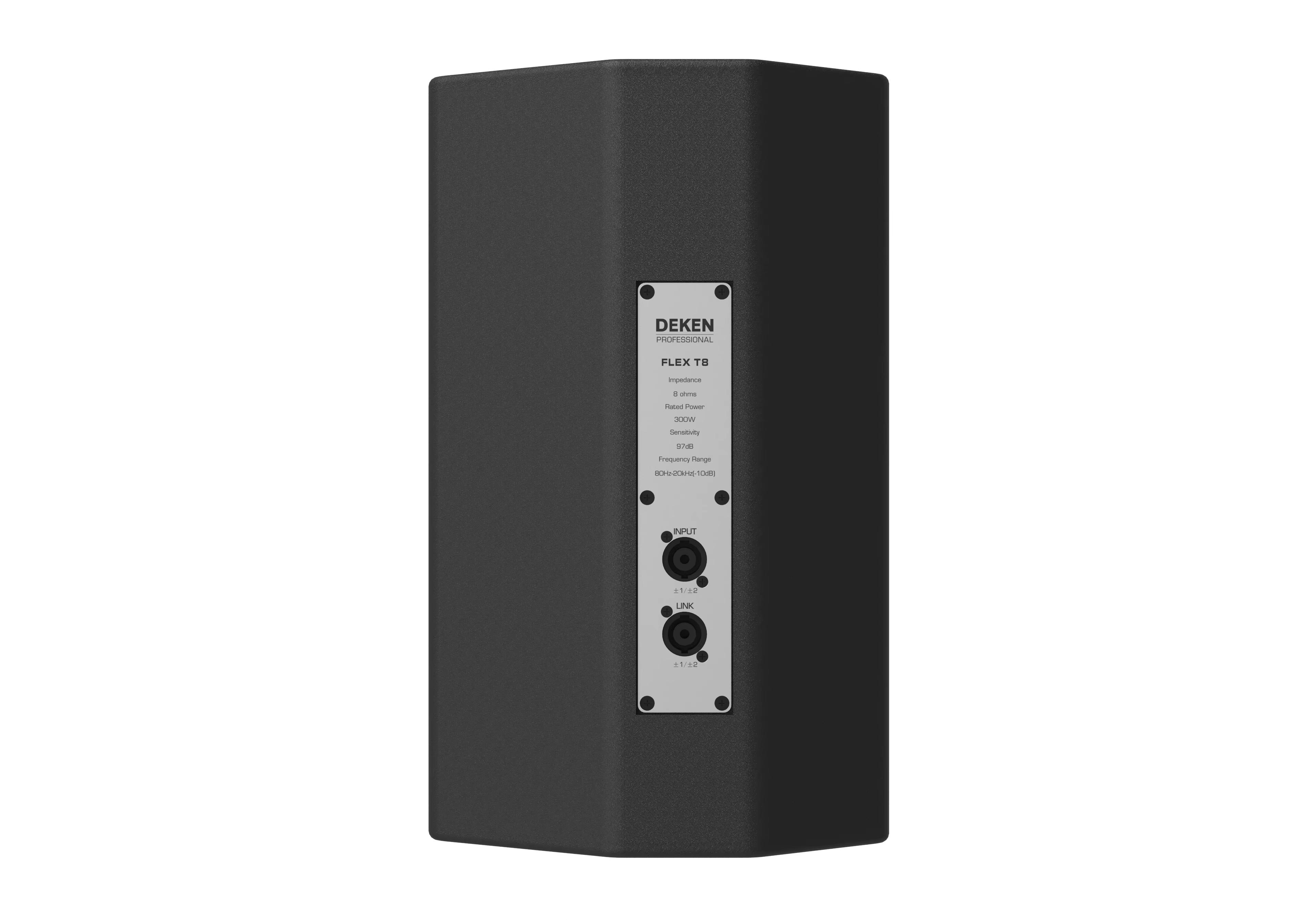 Deken FLEX T8 8" 2 Unit 2-way Professional Speakers Audio Sound Activity Stage Full Range Frequency Speaker — image 3