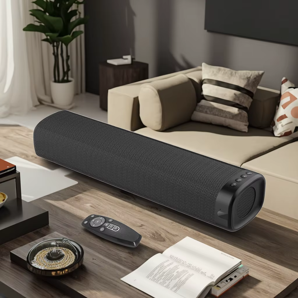 Bluetooth 5.3 Smart Sound Bar with ARC/Opt/AUX Connect Home Theatre System Wireless Speaker Enhanced Home Cinema Experience — image 2