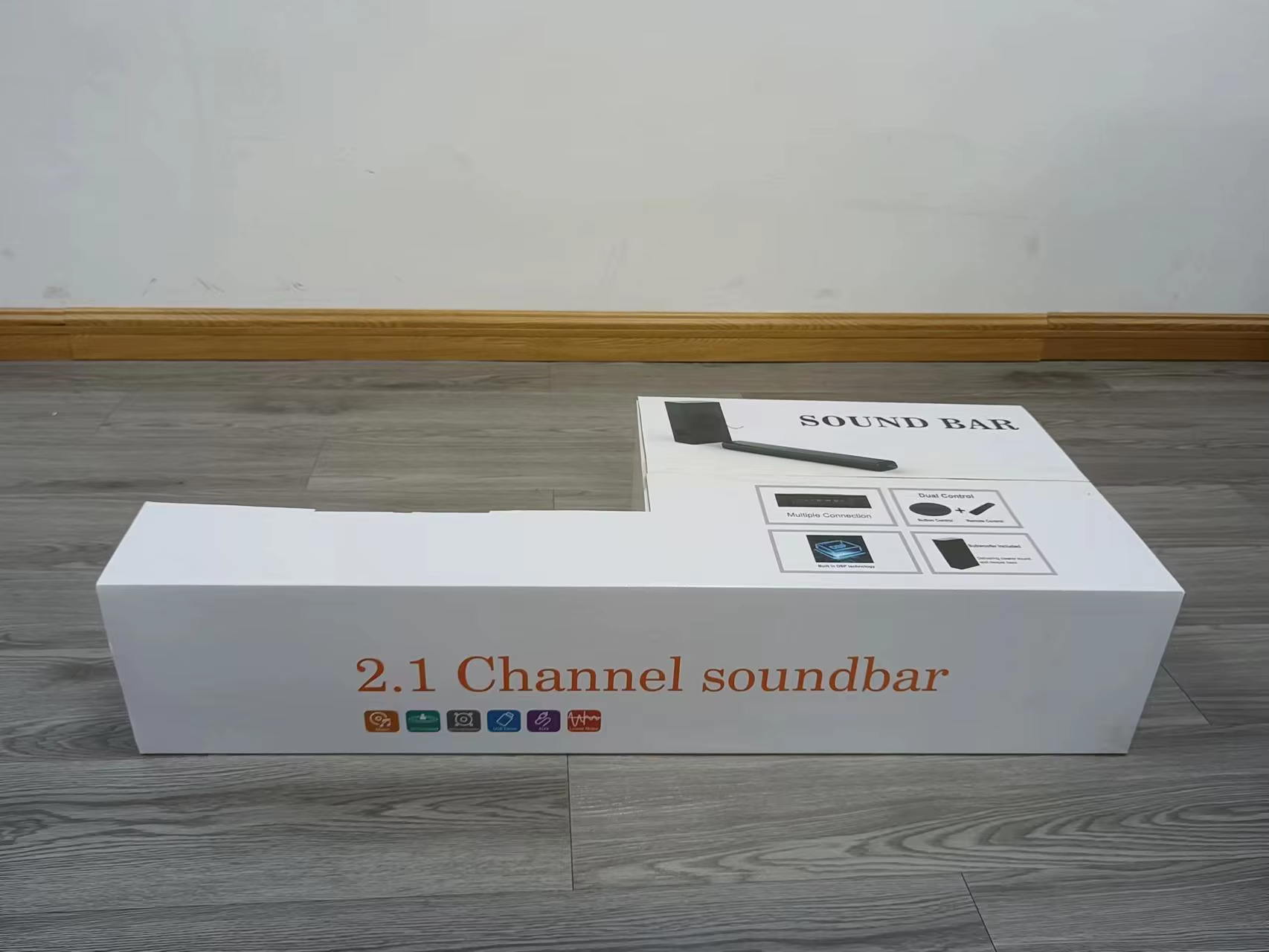 100 Watts TV Sound Bar for Bluetooth Audio Subwoofer Speakers for Home Cinema Barre De Son for TV Sound System — image 6