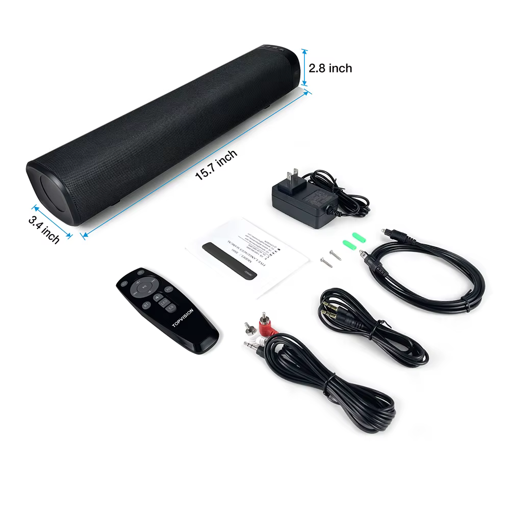 Home Theater Systems Mini Sound Speaker 16inch 30W bluetooth Speaker Hifi Wireless Soundbar Subwoofers — image 3