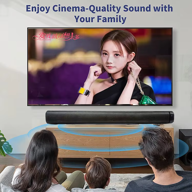 Super Bass 2.1 Channel Home Wireless Soundbar with Subwoofer Popular Home Theater System — image 5