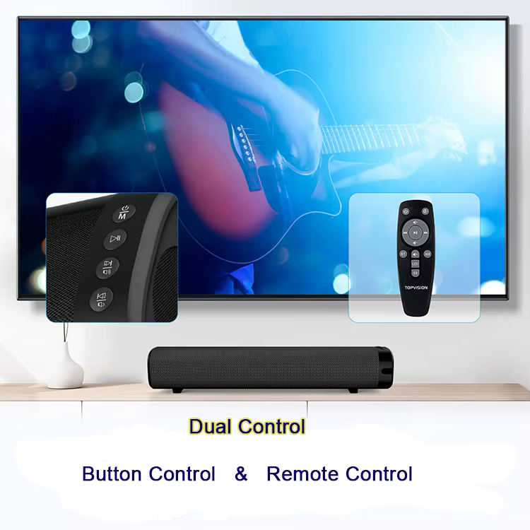 Best Home Theater Speaker with Remote Control TV Connectivity & Built-in ARC/OPT for Movie Music News Wireless/BT Included — image 4