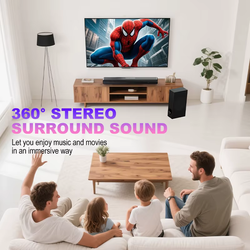 Sound bar Stereo System for Home Car Audio Subwoofer Live Streaming Equipment  Family Professional Sound System — image 6