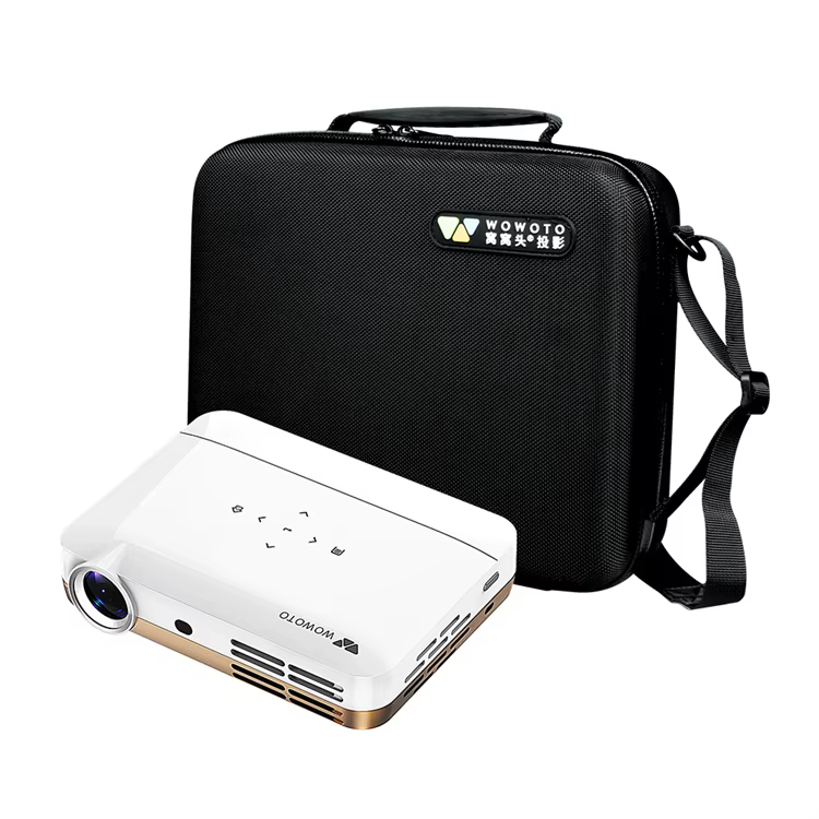 WOWOTO H10S Golden Color Full HD  4500 Lumens 3D Video Projector Android 9.0 BT5.0 5G WiFi Pocketable — image 2