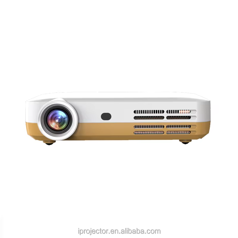 WOWOTO H10S Golden Color Full HD  4500 Lumens 3D Video Projector Android 9.0 BT5.0 5G WiFi Pocketable — image 3